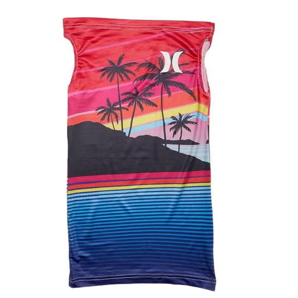 ✨🆕🌀HURLEY ONE AND ONLY PATTERNED GAITER FACE MASK🌀 - Picture 2 of 6